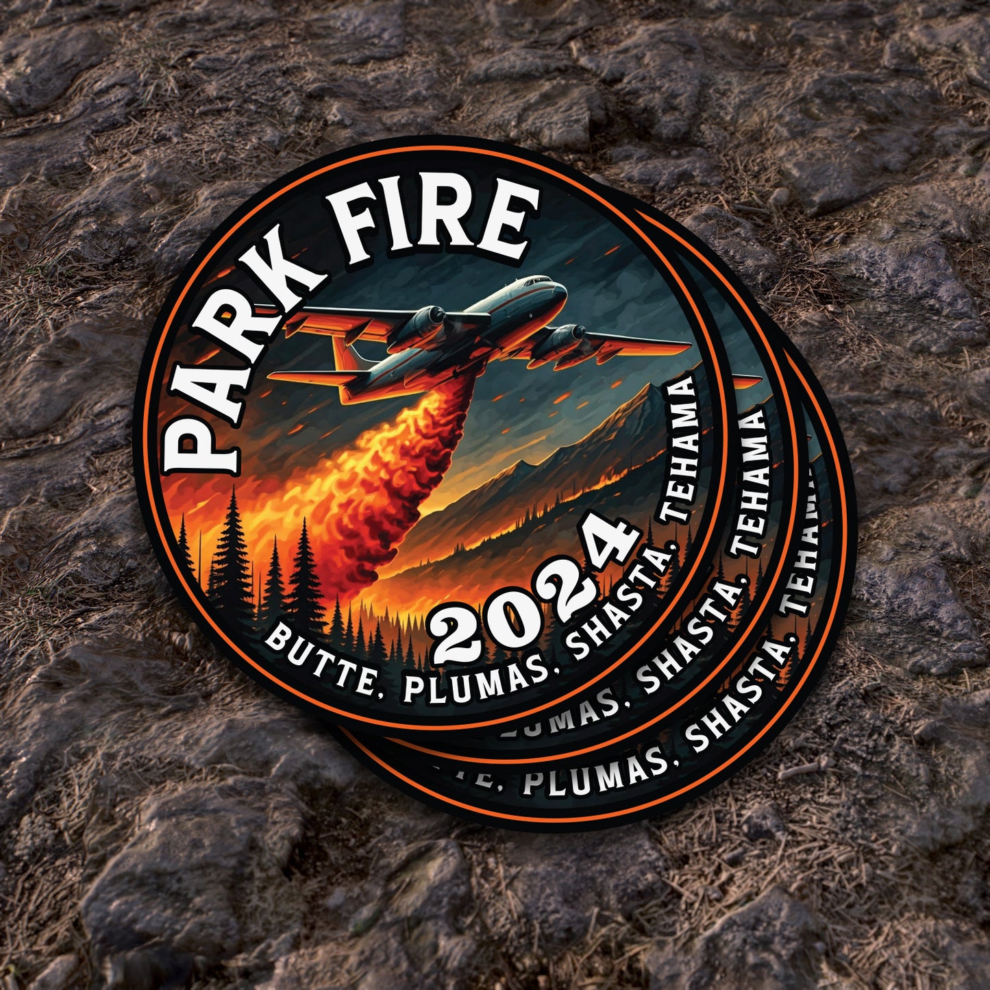 PARK Fire (2024) Sticker - 3-Pack