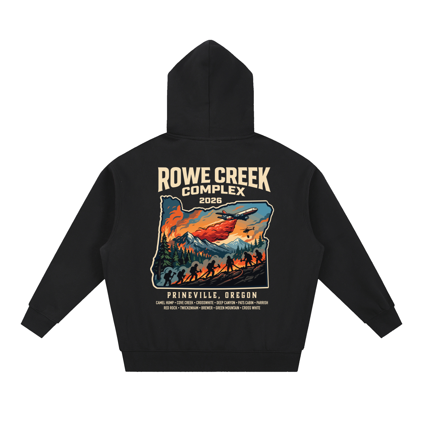 Rowe Creek Complex Fleece Hoodie