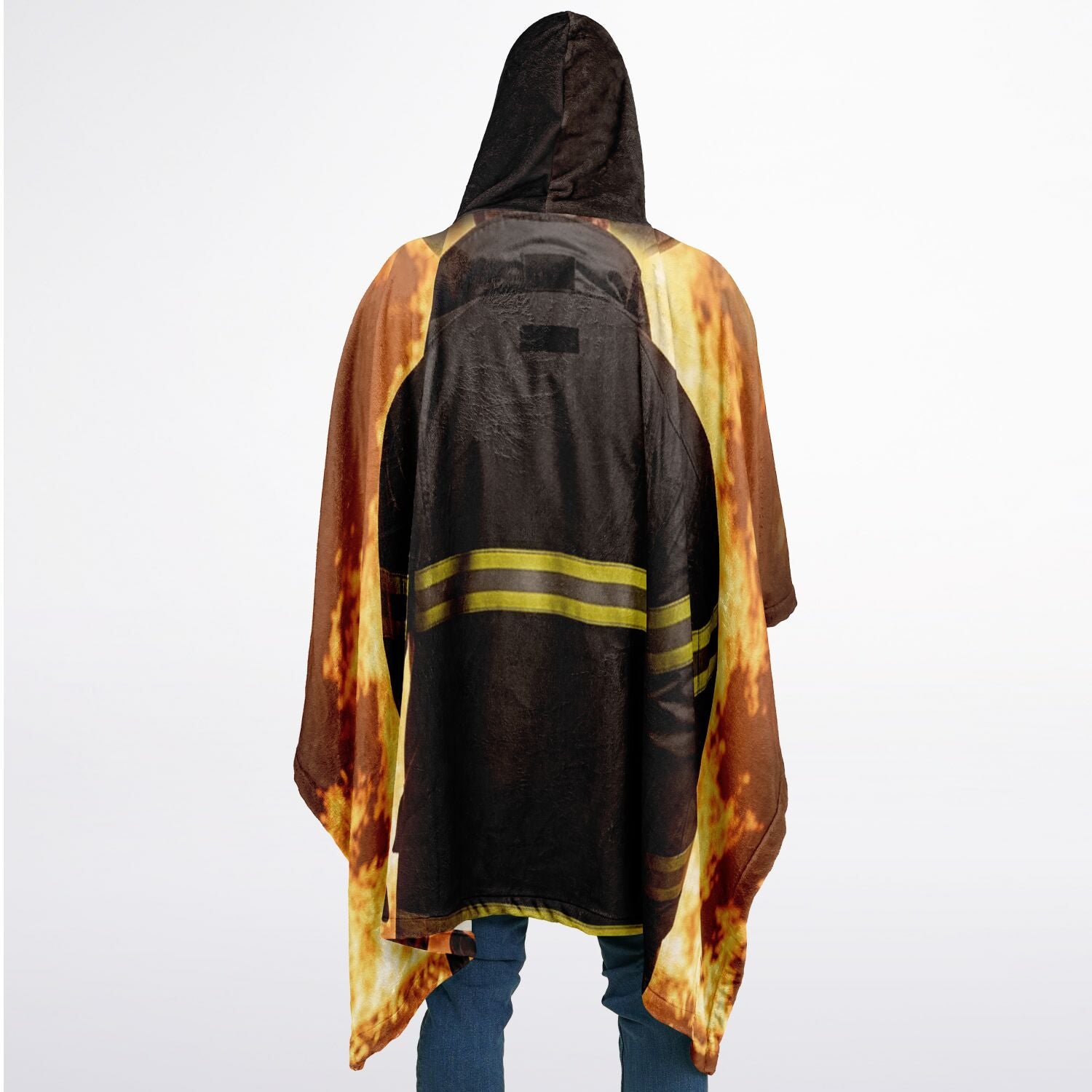 Sexy Firefighter Naptime Poncho