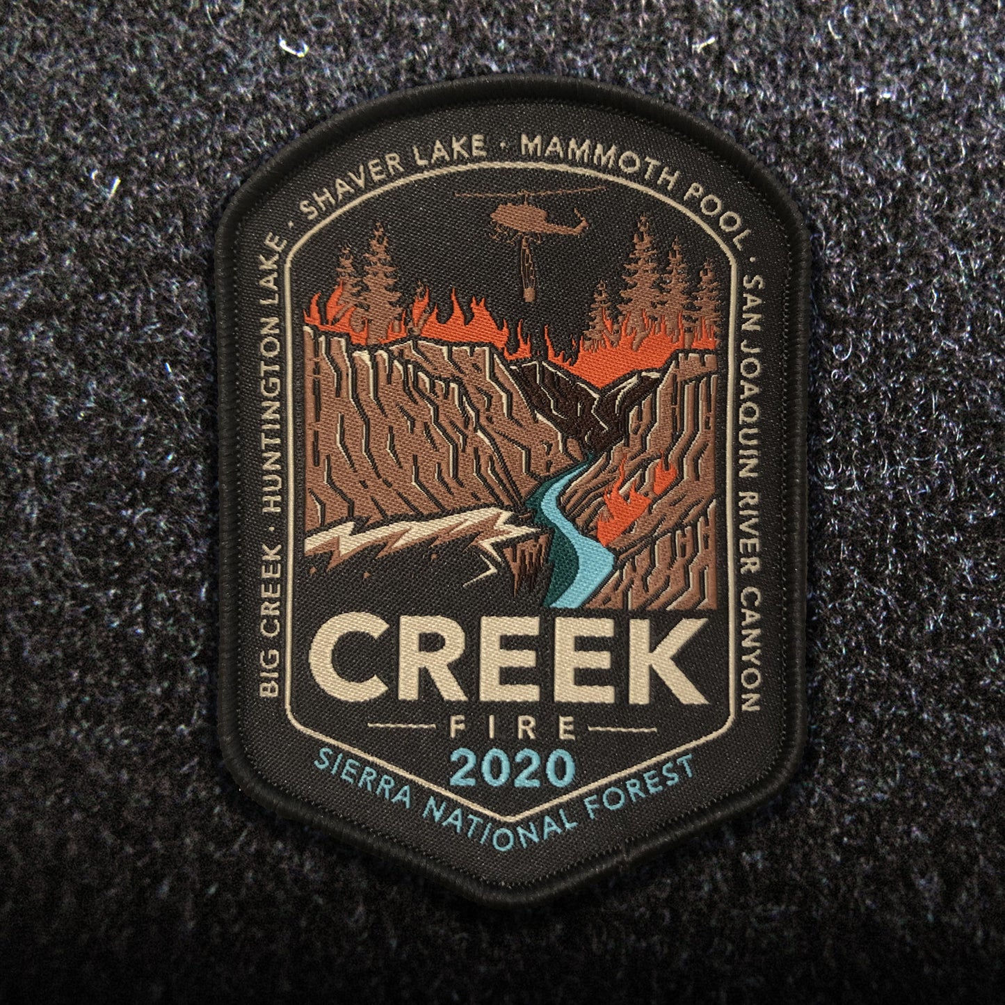 CREEK Fire Patch – Fireline Design