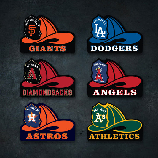LIMITED EDITION MLB Firefighter Helmet - 3 Pack