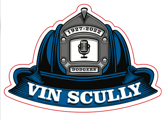 VIN SCULLY Firefighter Helmet