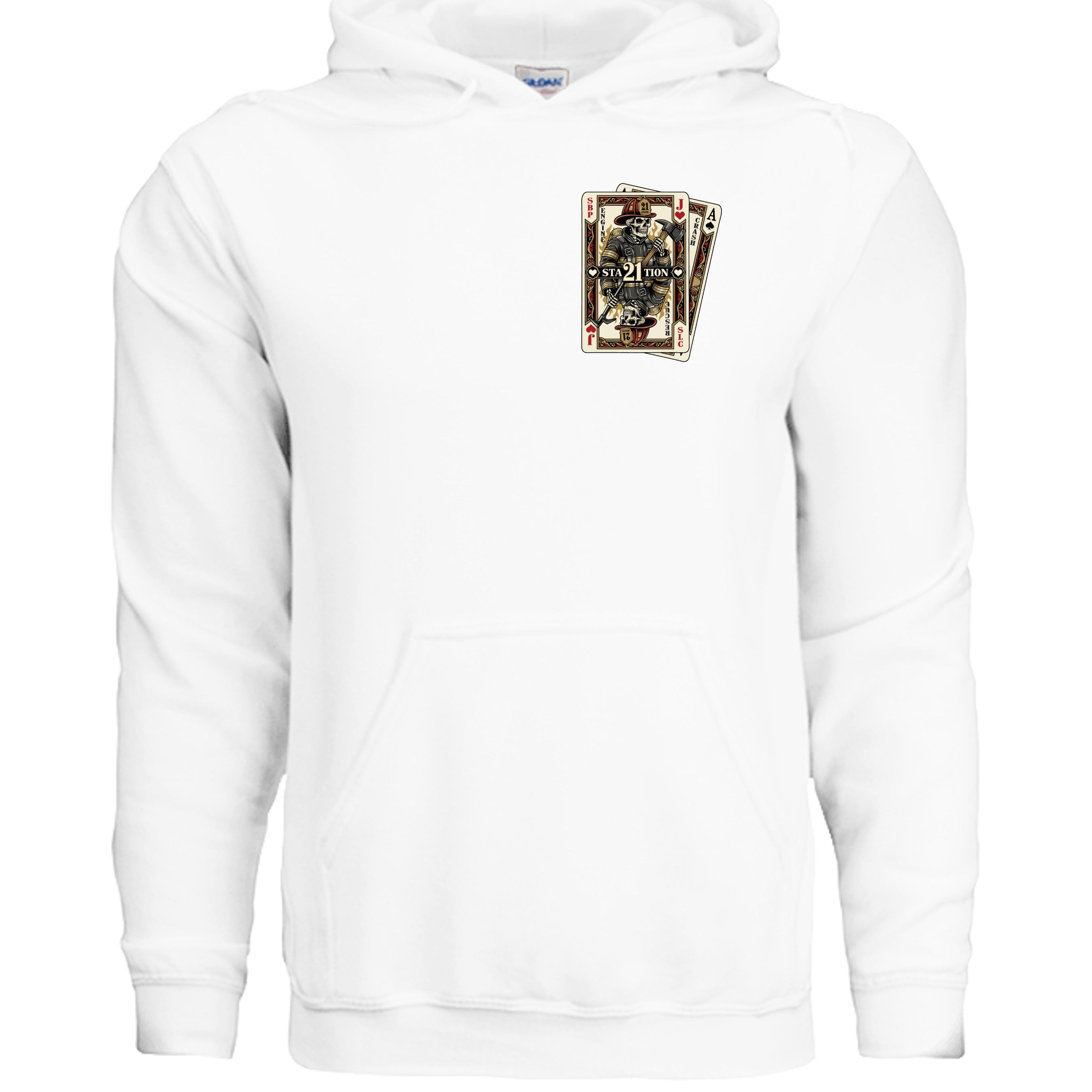 WHITE - G185 - FRONT